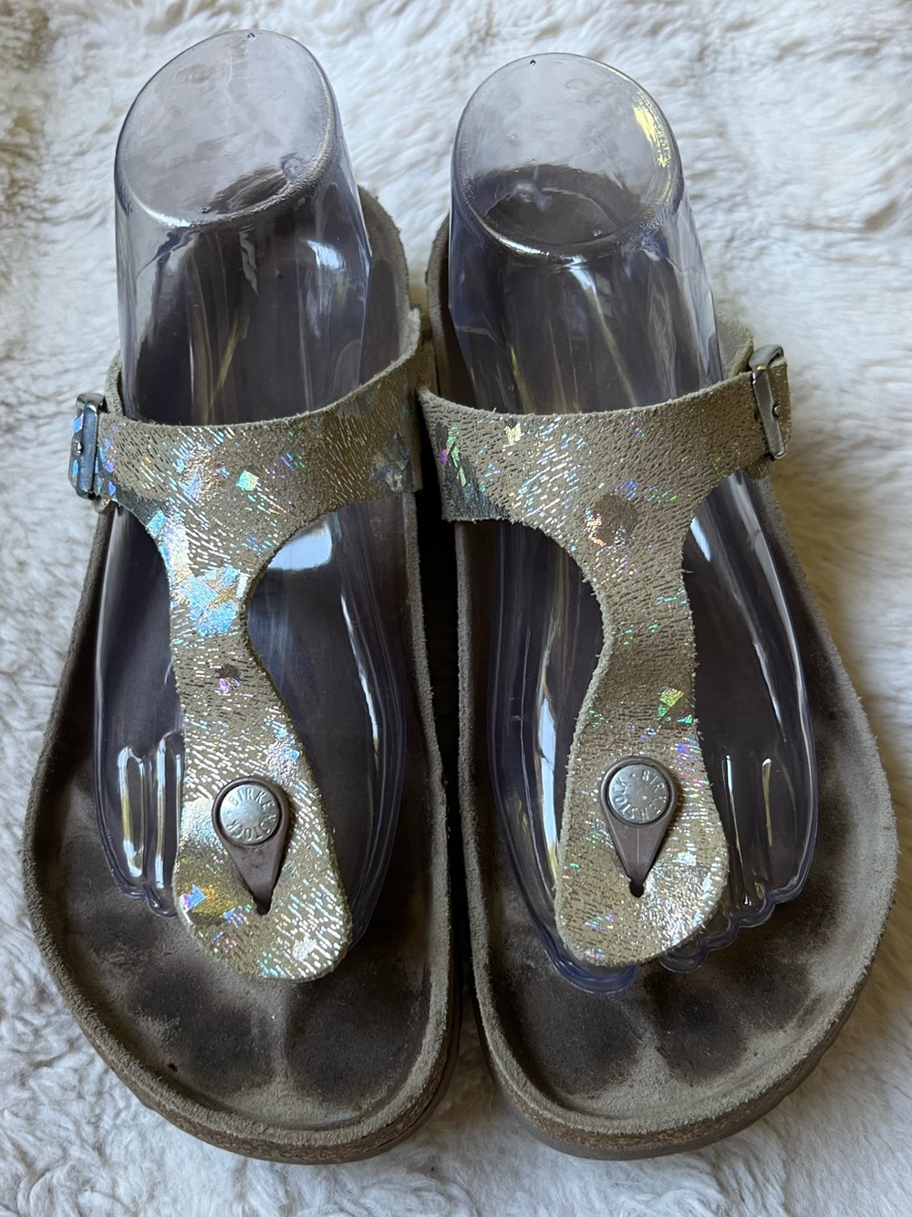 Birkenstock Gizeh Hologram EU 39 US 8-8 1/2